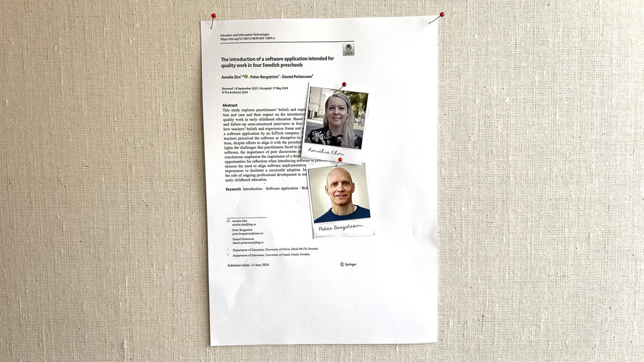 Artikel i tidskrift