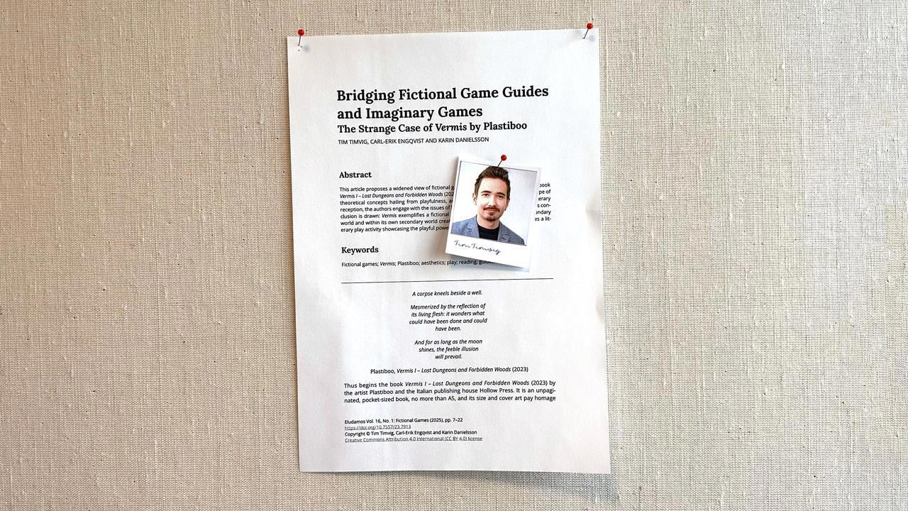 Artikel p&aring; anslagstavla