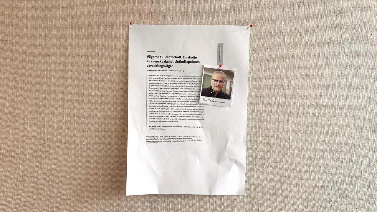 Tor Söderströms artikel på anslagstavla