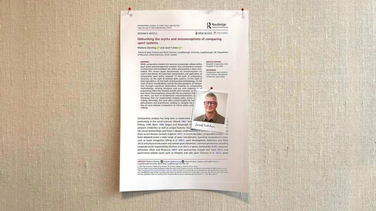 Artikel p&aring; anslagstavla