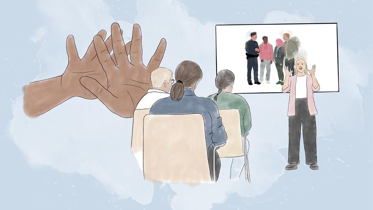 Illustration f&ouml;r kurser av Polisi&auml;rt arbete f&ouml;r alla organisationer