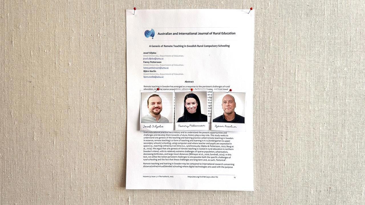 Publikation p&aring; anslagstavla
