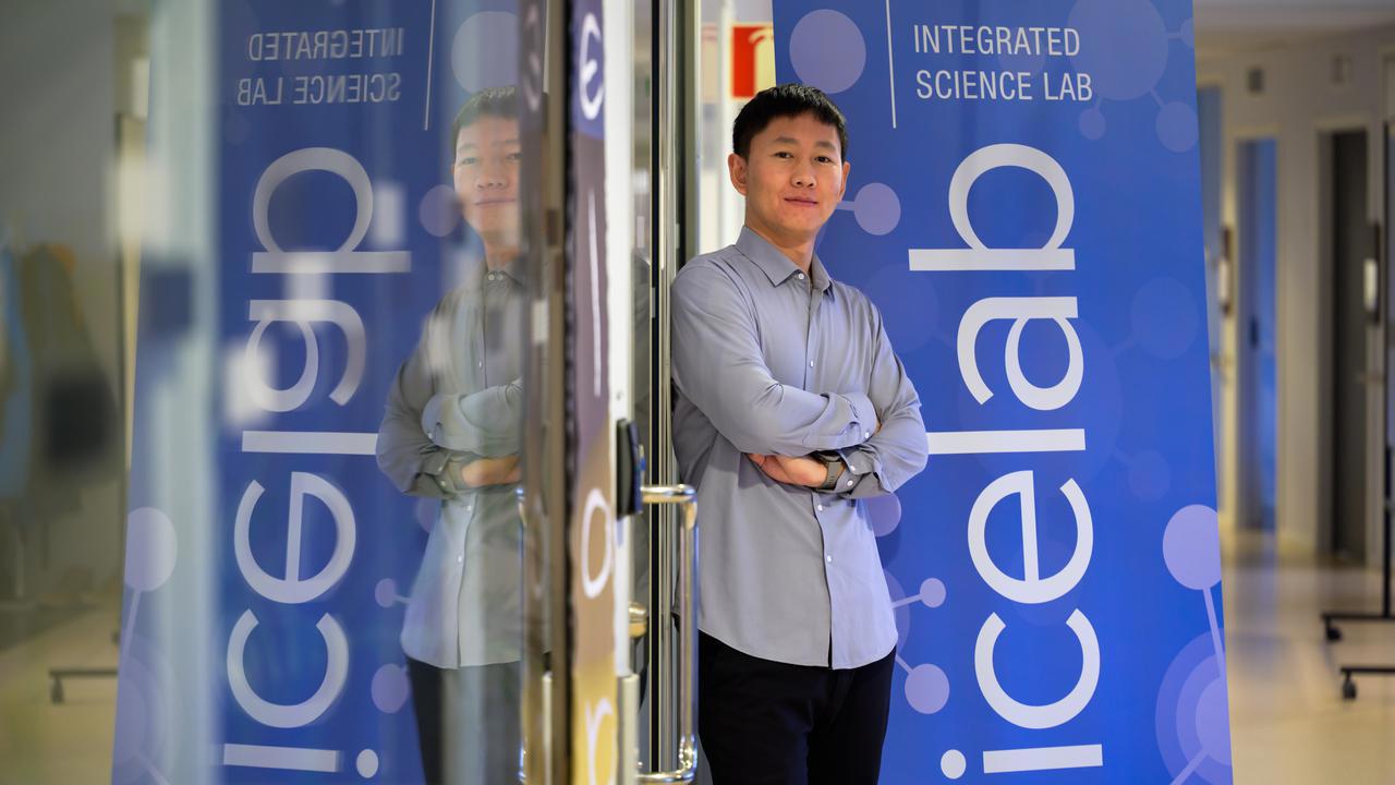 Yanjun Zan photographed in IceLab