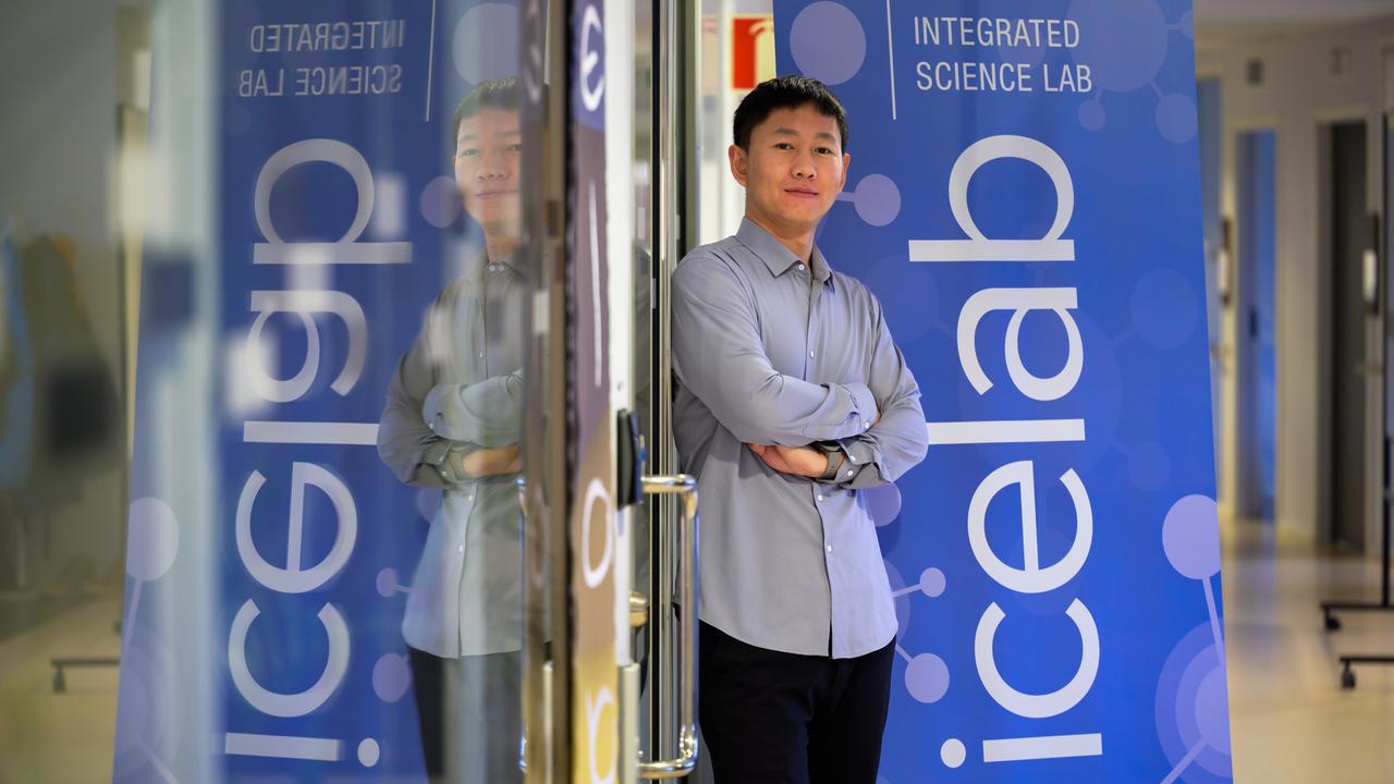 Yanjun Zan photographed in IceLab