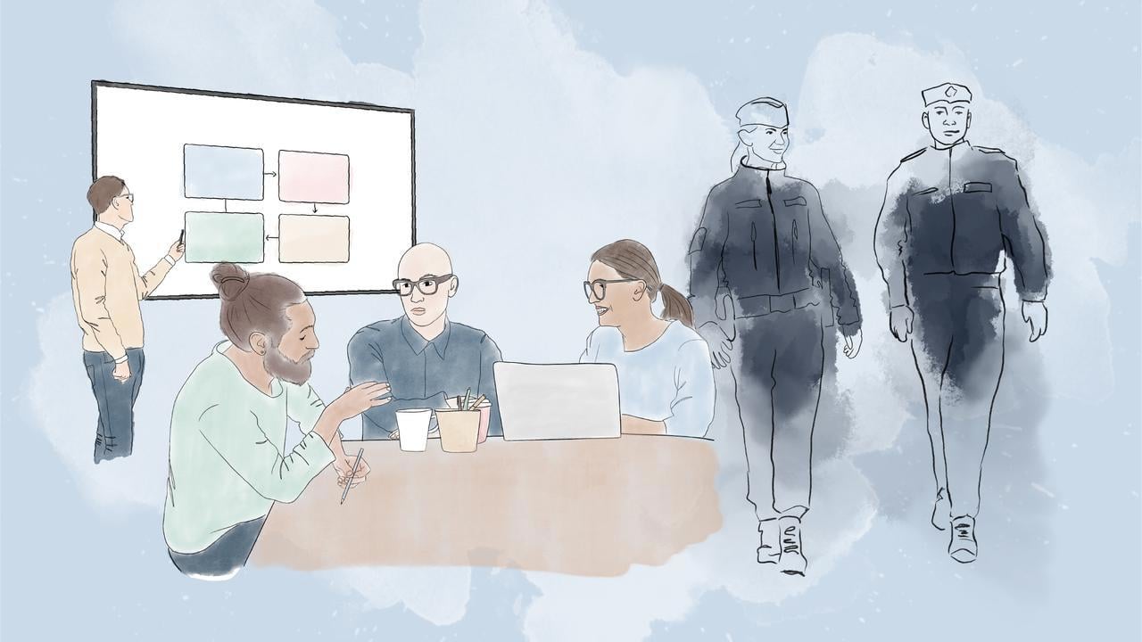 Illustration f&ouml;r kurser f&ouml;r Polismyndigheten