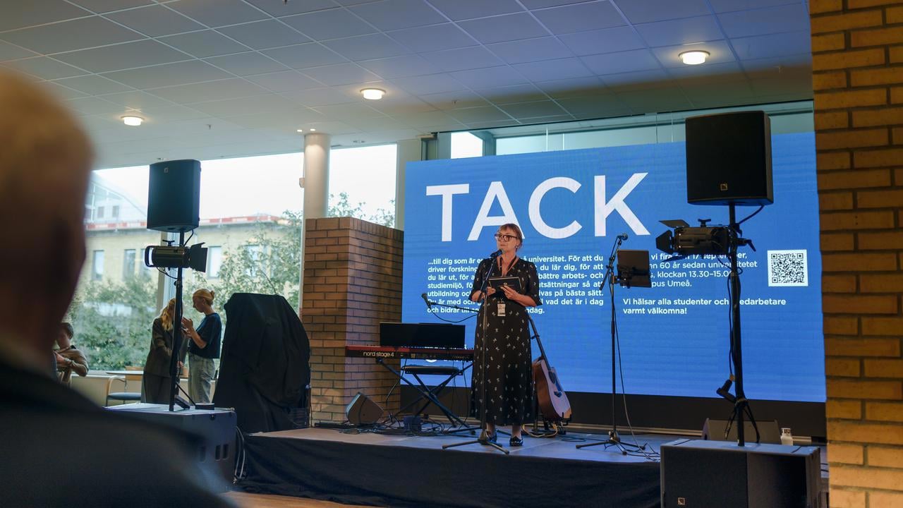 Ume&aring; universitet 60 &aring;r