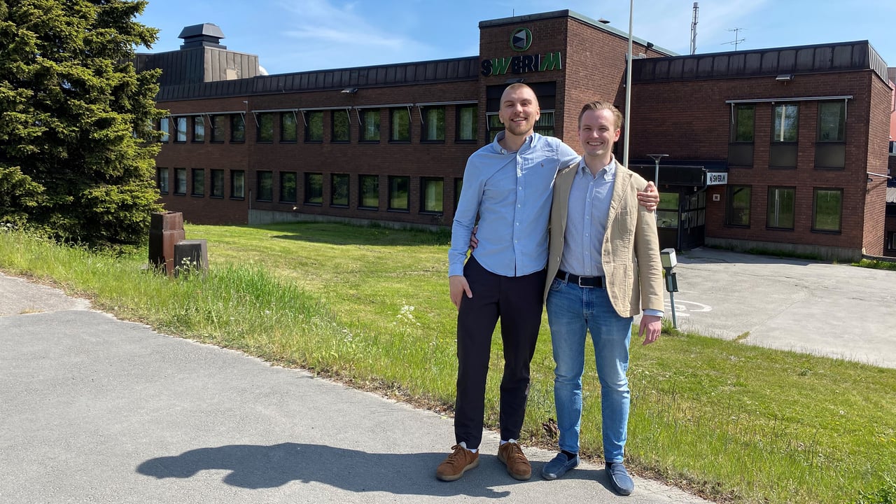 Niklas B&auml;cklund and Bj&ouml;rn Tomas Minde.