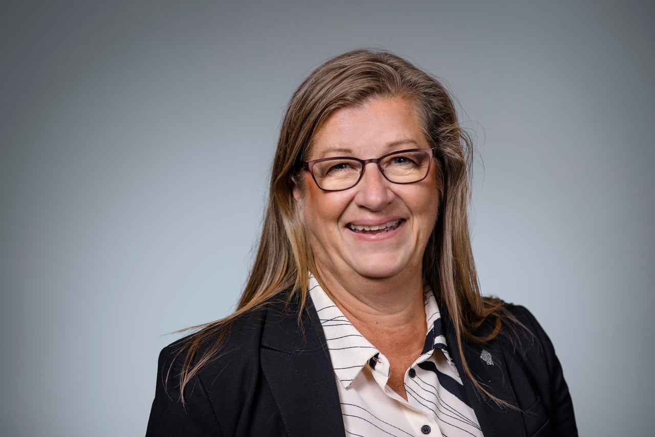 Portr&auml;tt p&aring; Katrine Riklund, prorektor vid Ume&aring; universitet.