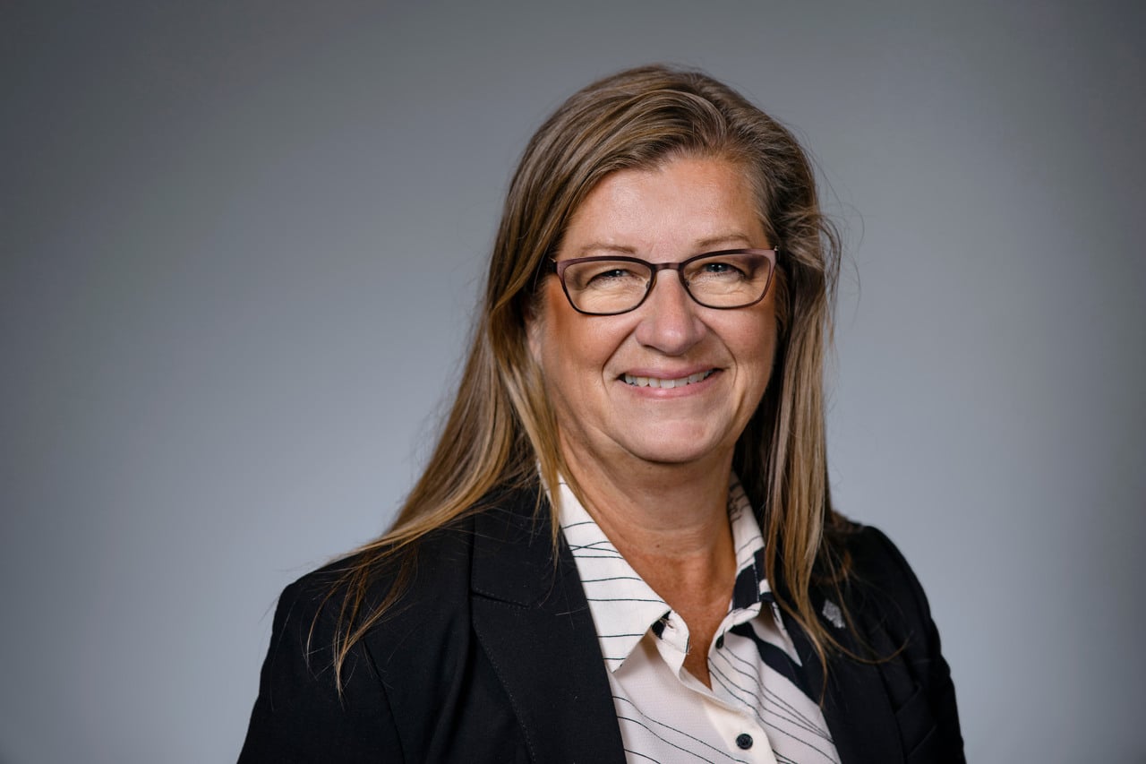 Portr&auml;tt p&aring; Katrine Riklund, prorektor vid Ume&aring; universitet.