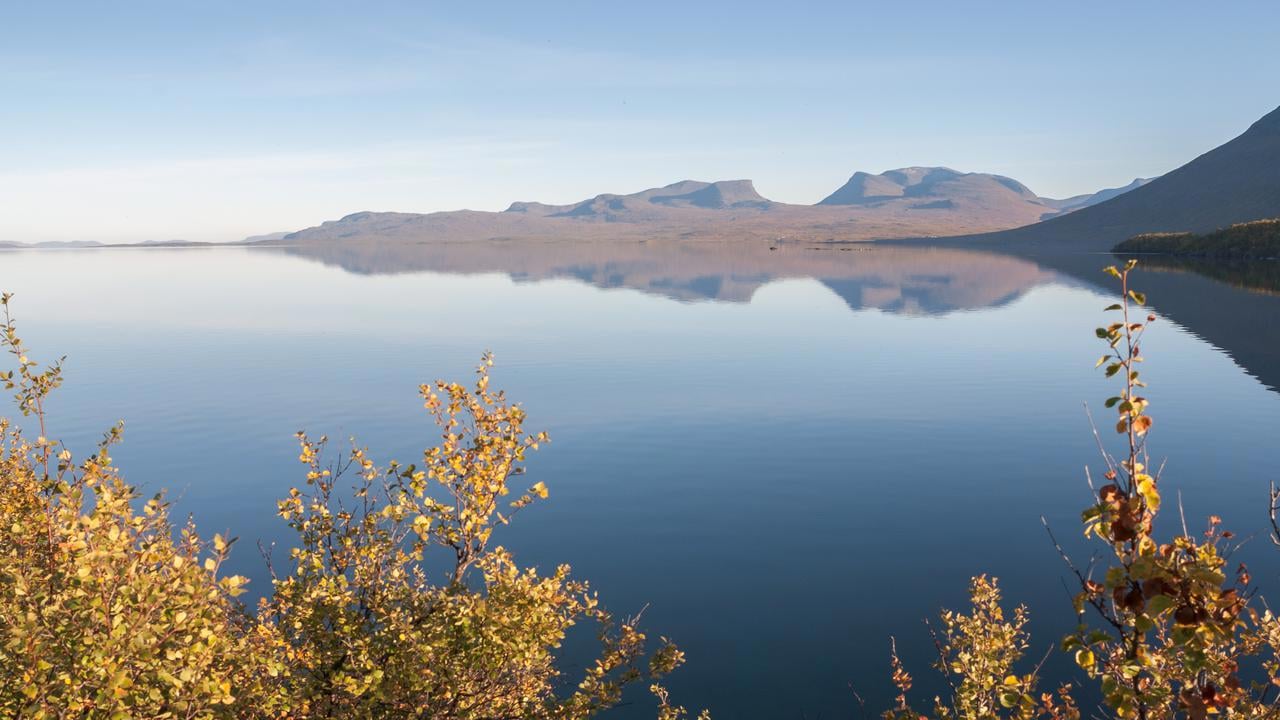 Čuonj&aacute;v&aacute;ggi i Abisko nationalpark.