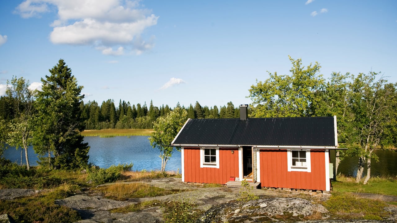 Bild p&aring; R&ouml;d stuga