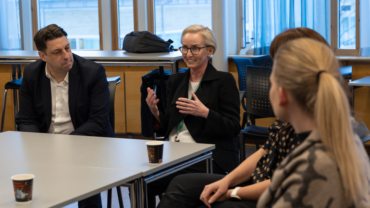 Albert Edman och Camilla J&auml;gerving Isaksson deltar i paneldiskussion i workshopserien Thursday Insights