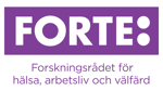 Länk till webbplats för finansiären Forte