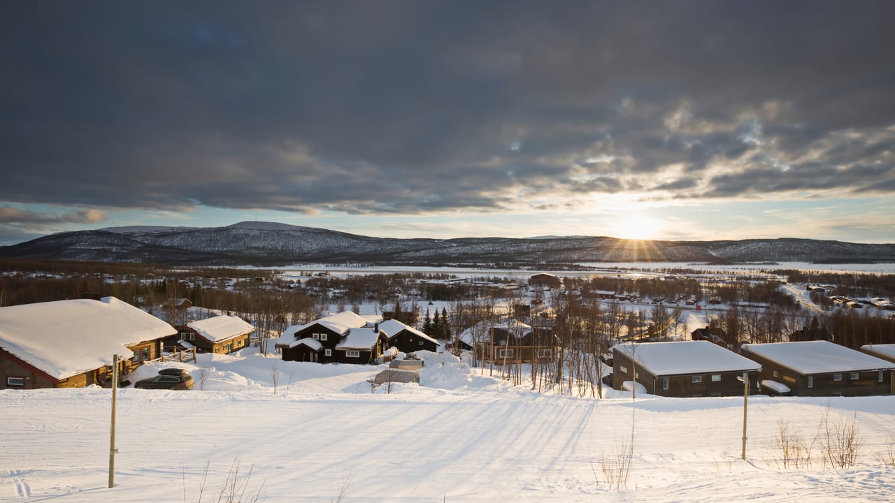 Vy &ouml;ver Hemavan