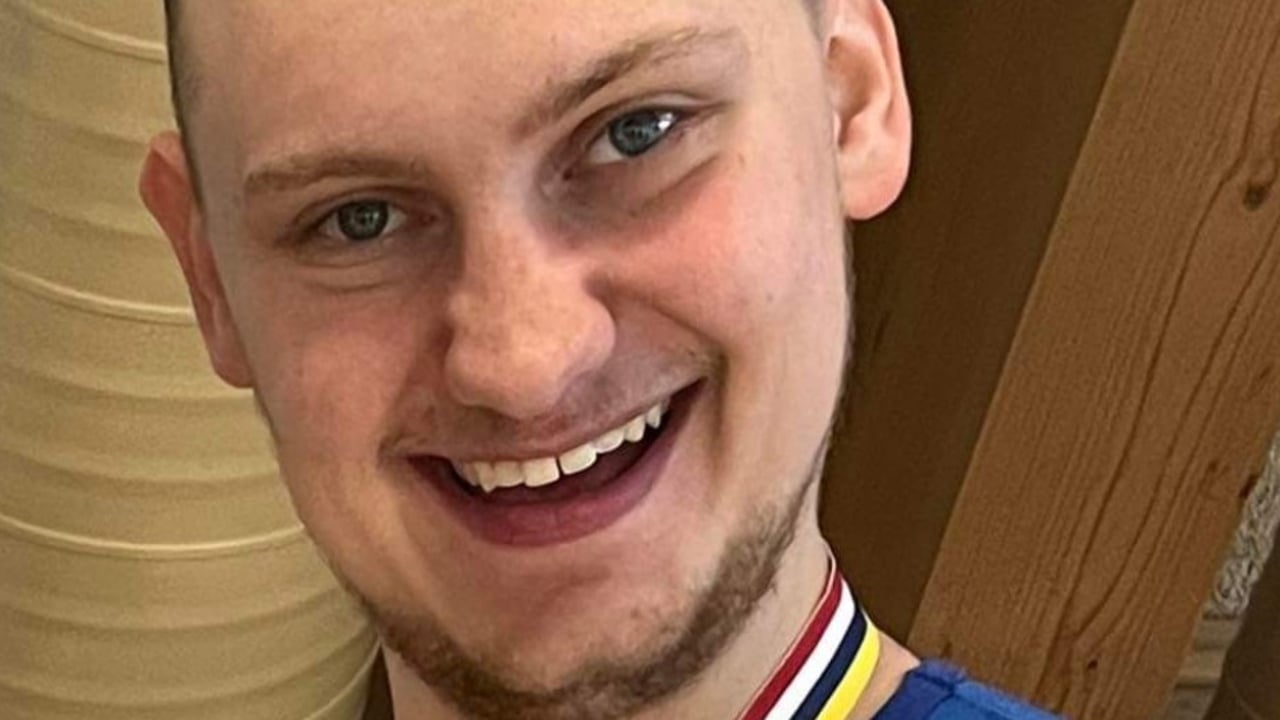 Filip de Rooy, elitidrottsstudent vid Ume&aring; universitet