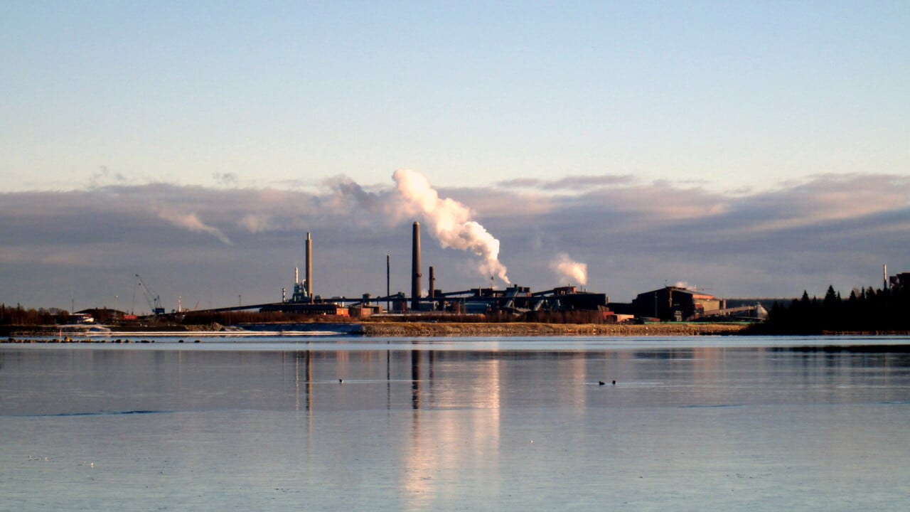 R&ouml;nnsk&auml;rsverken i Skelleftehamn.