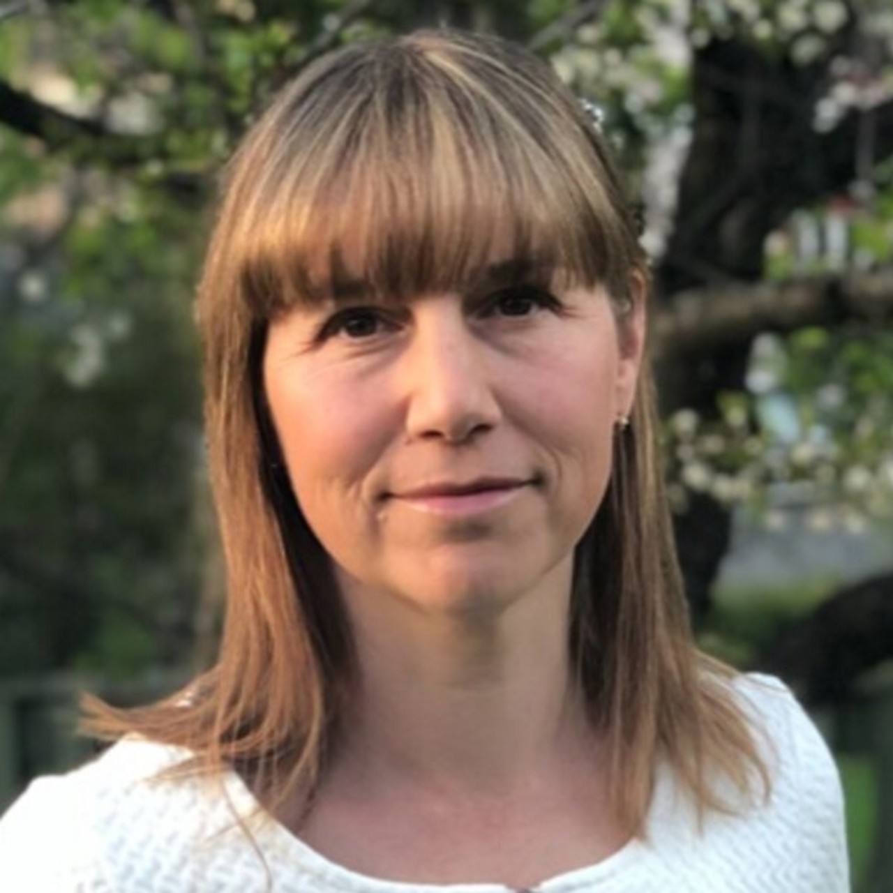 Anna Bengtsson, portr&auml;tt ute