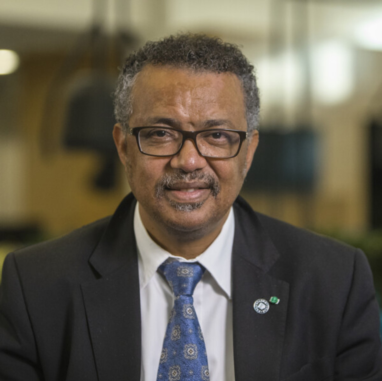 Tedros Adhanom Ghebreyesus, generaldirekt&ouml;r f&ouml;r FN:s v&auml;rldsh&auml;lsoorganisation WHO och hedersdoktor vid Ume&aring; universitet sedan 2018.