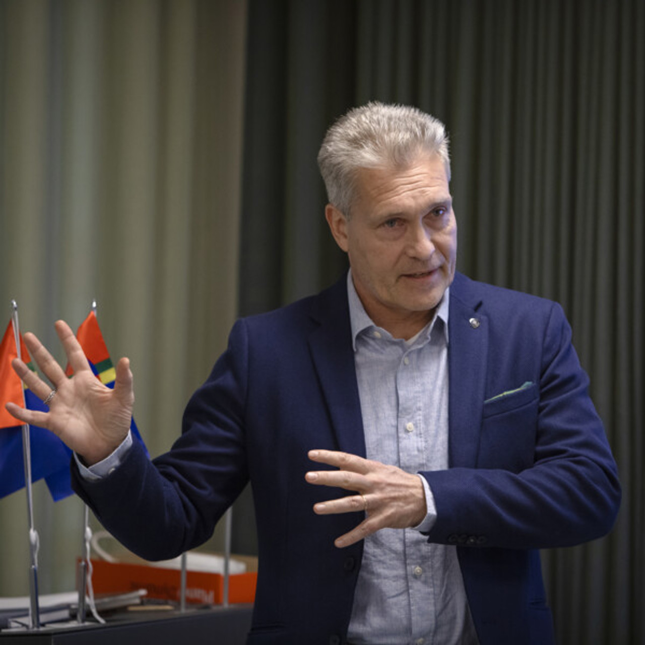 Forskare vid Arcum och USA:s Ambassad&ouml;r