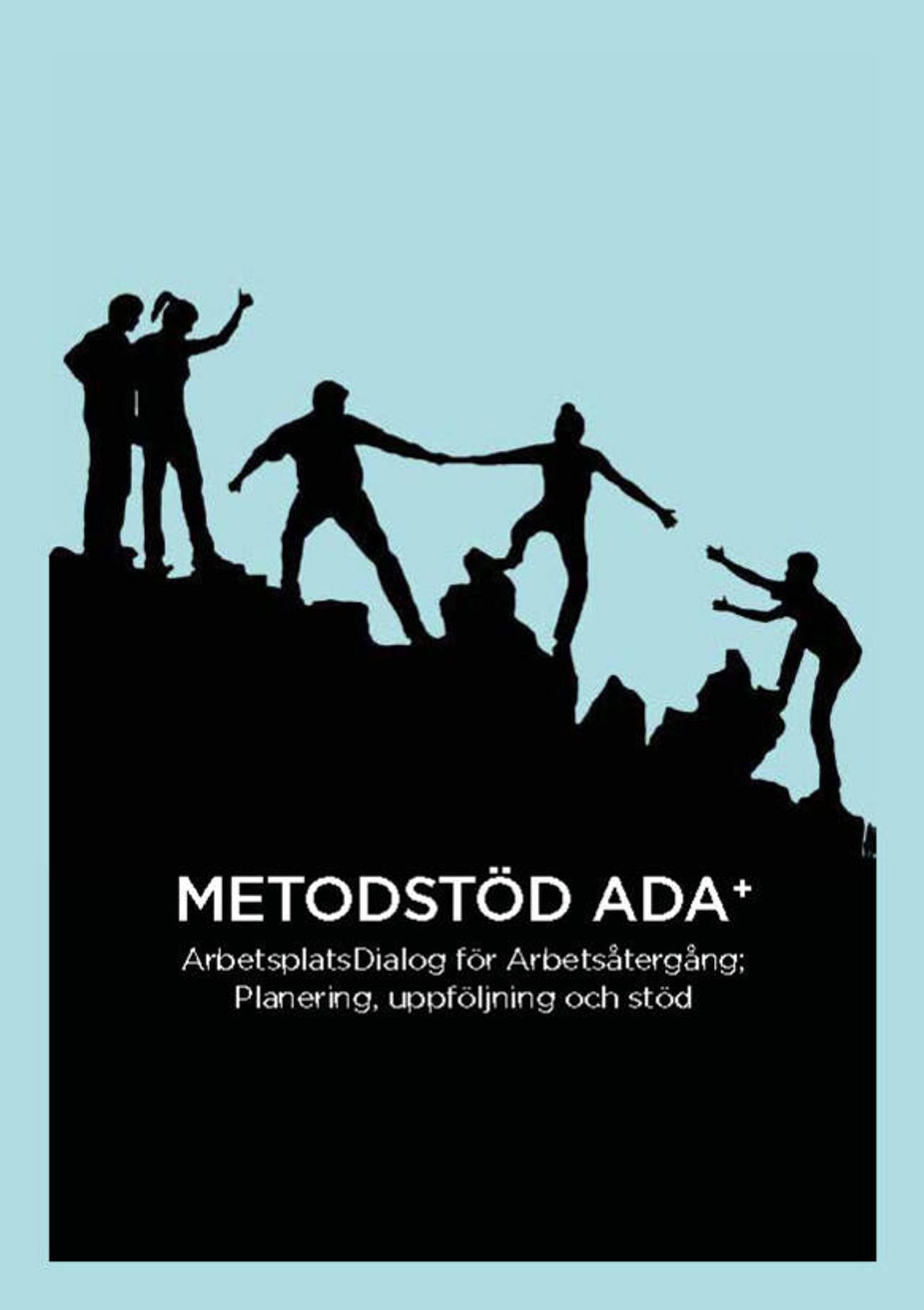 Framsida p&aring; boken Metodst&ouml;d ADA+