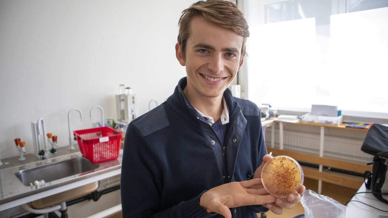 Bild p&aring; Etienne Guillaume, fransk Erasmusstudent