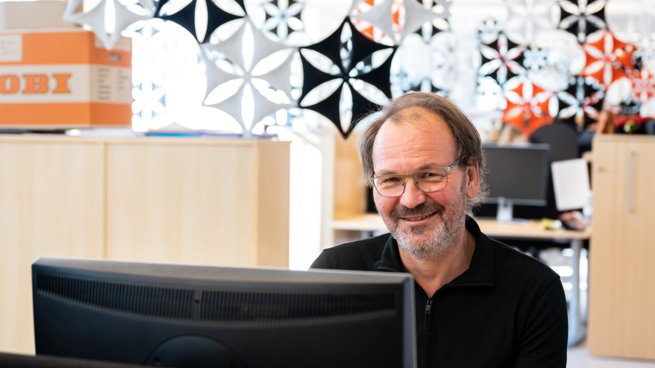 Andr&eacute; de Roos, g&auml;stprofessor Icelab
