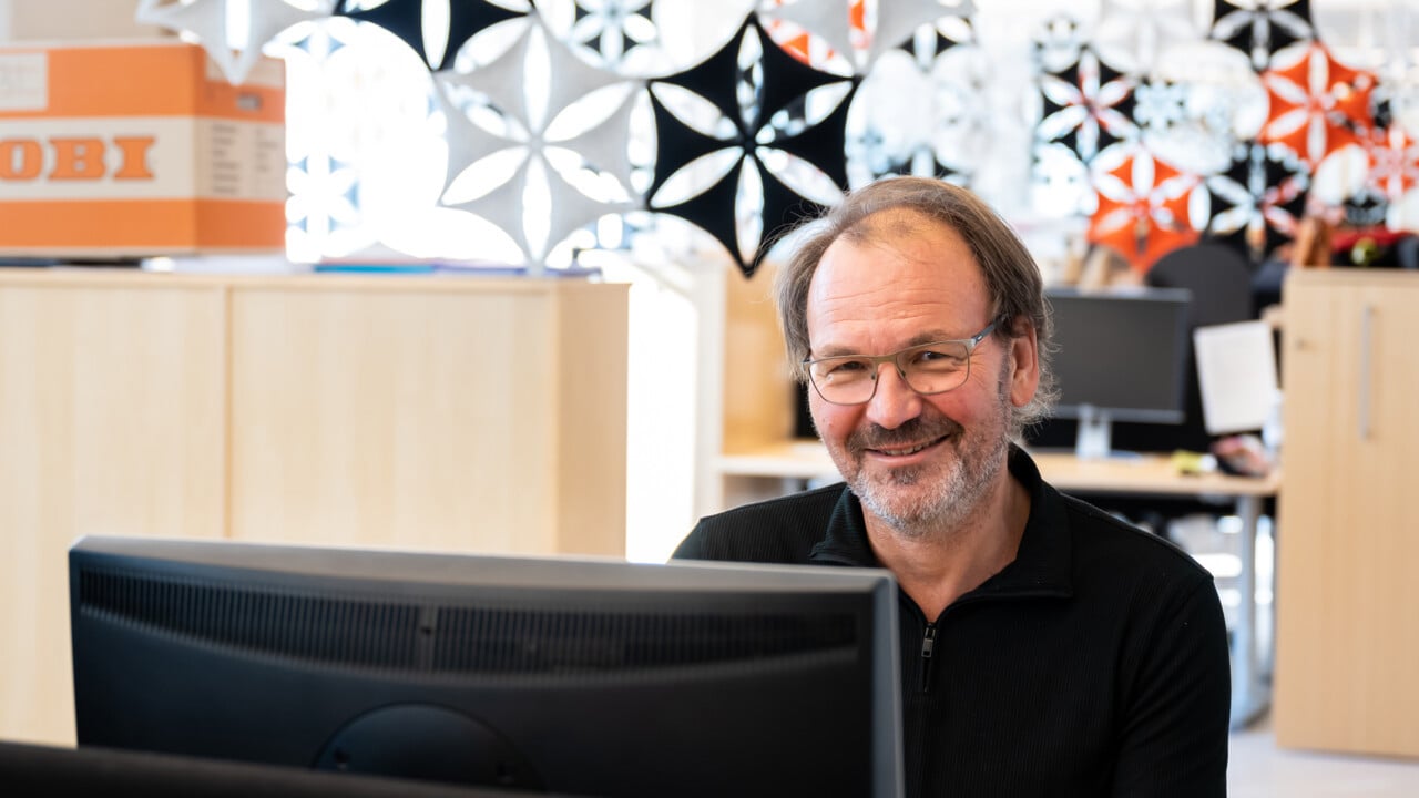 Andr&eacute; de Roos, g&auml;stprofessor Icelab