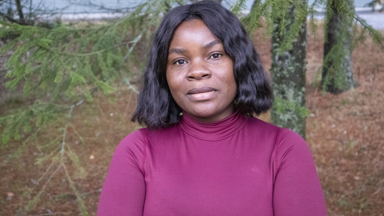 Bild p&aring; studenten Helen Mkandawire i kursen Omst&auml;llning till ett h&aring;llbart samh&auml;lle