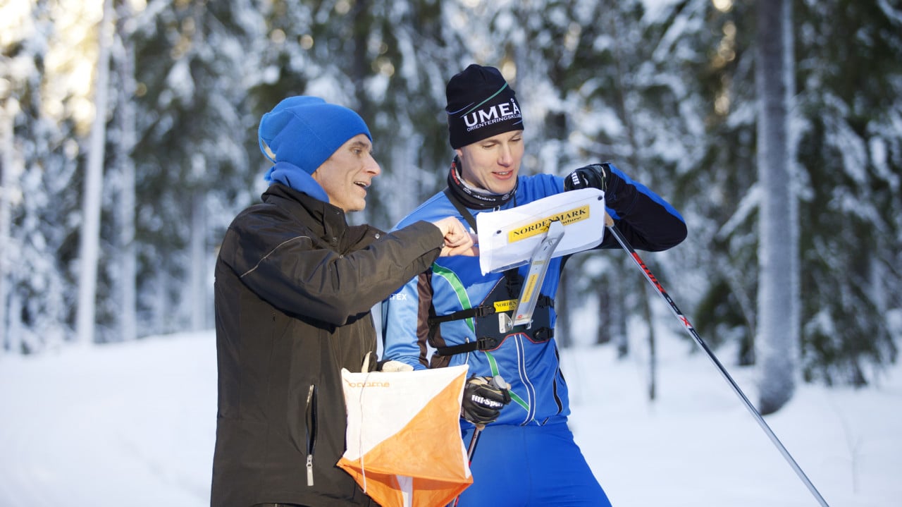 Bild p&aring; skidorientering