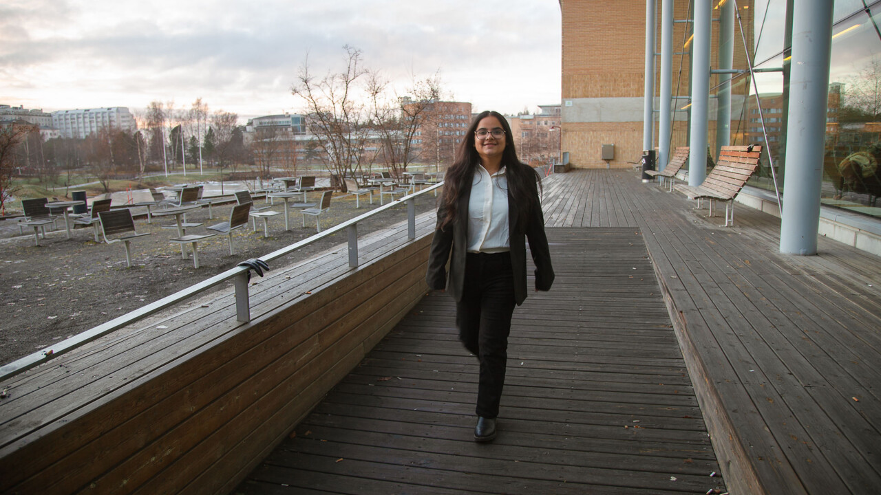 Portr&auml;ttbild p&aring; Saloni Kwatra, doktorand vid Institutionen f&ouml;r Datavetenskap