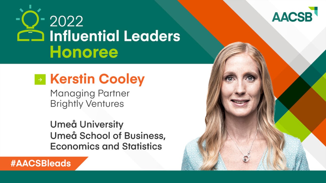 AACSB Influential Leader Honoree Kerstin Cooley