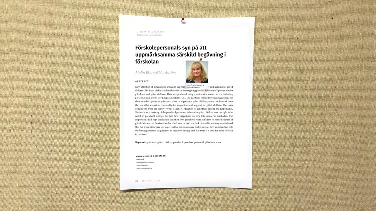 Artikel 2021: Malin Ekesryd Nordstr&ouml;m