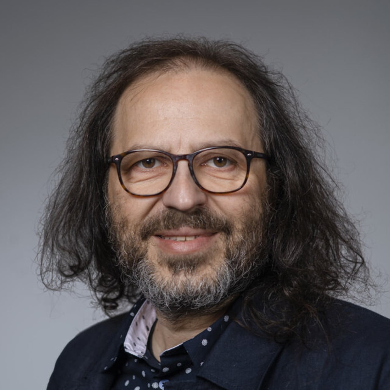 Portr&auml;tt p&aring; Dieter M&uuml;ller, vicerektor vid Ume&aring; universitet.