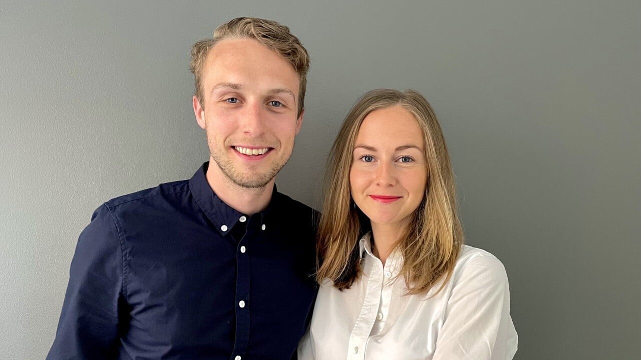 Frederik Lund-Petersen och Hedda Dahlstr&ouml;m