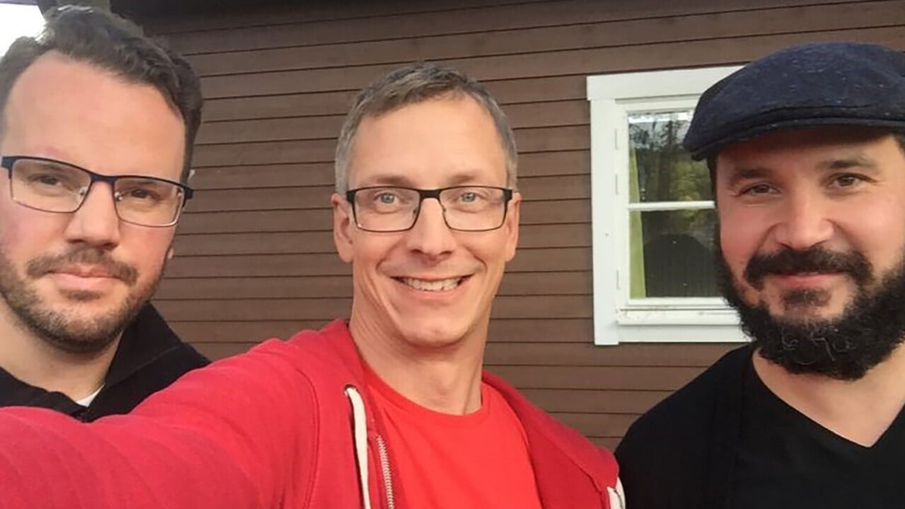 Ola Lindberg, Markus H&auml;llgren och Oscar Rantatalo