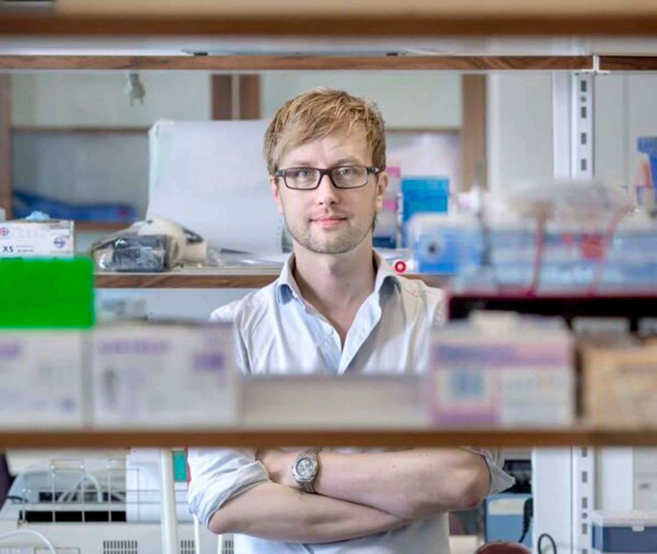 Portr&auml;tt p&aring; professor Patrik Danielson, Inst. f&ouml;r integrativ medicinsk biologi