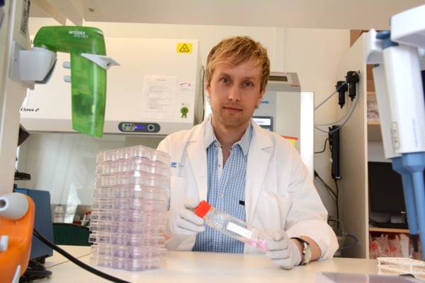 Portr&auml;tt av professor Patrik Danielson.