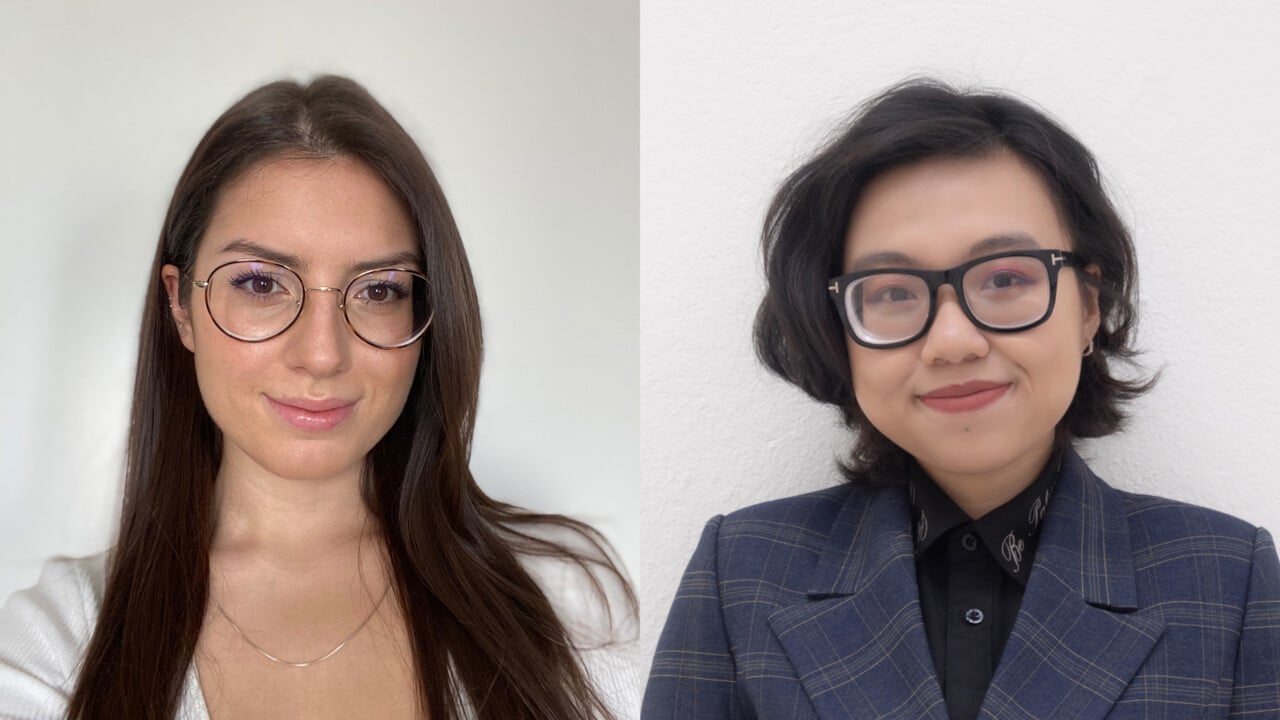 Alessandra Frongillo och Bui Thi Mai Anh (Kelly)