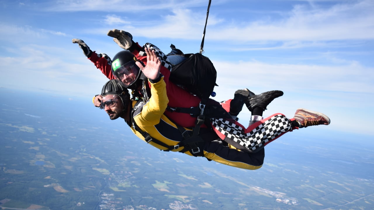 Photo of Asim Mehmood Skydiving