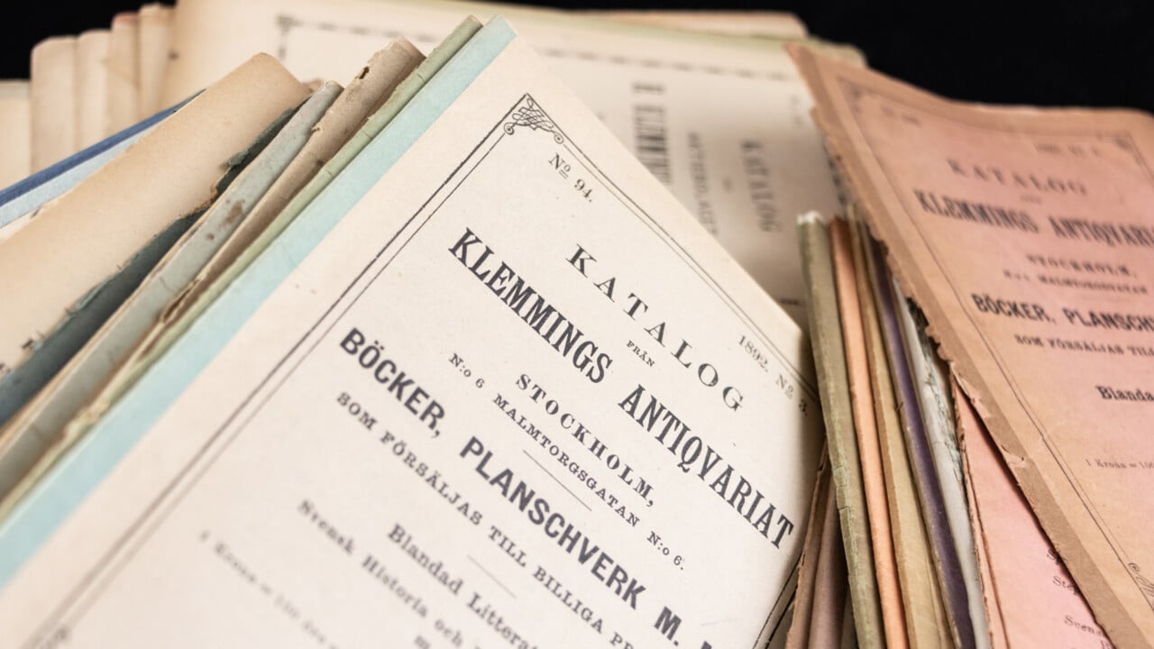 Svenska Antikvariatf&ouml;reningens katalogsamling