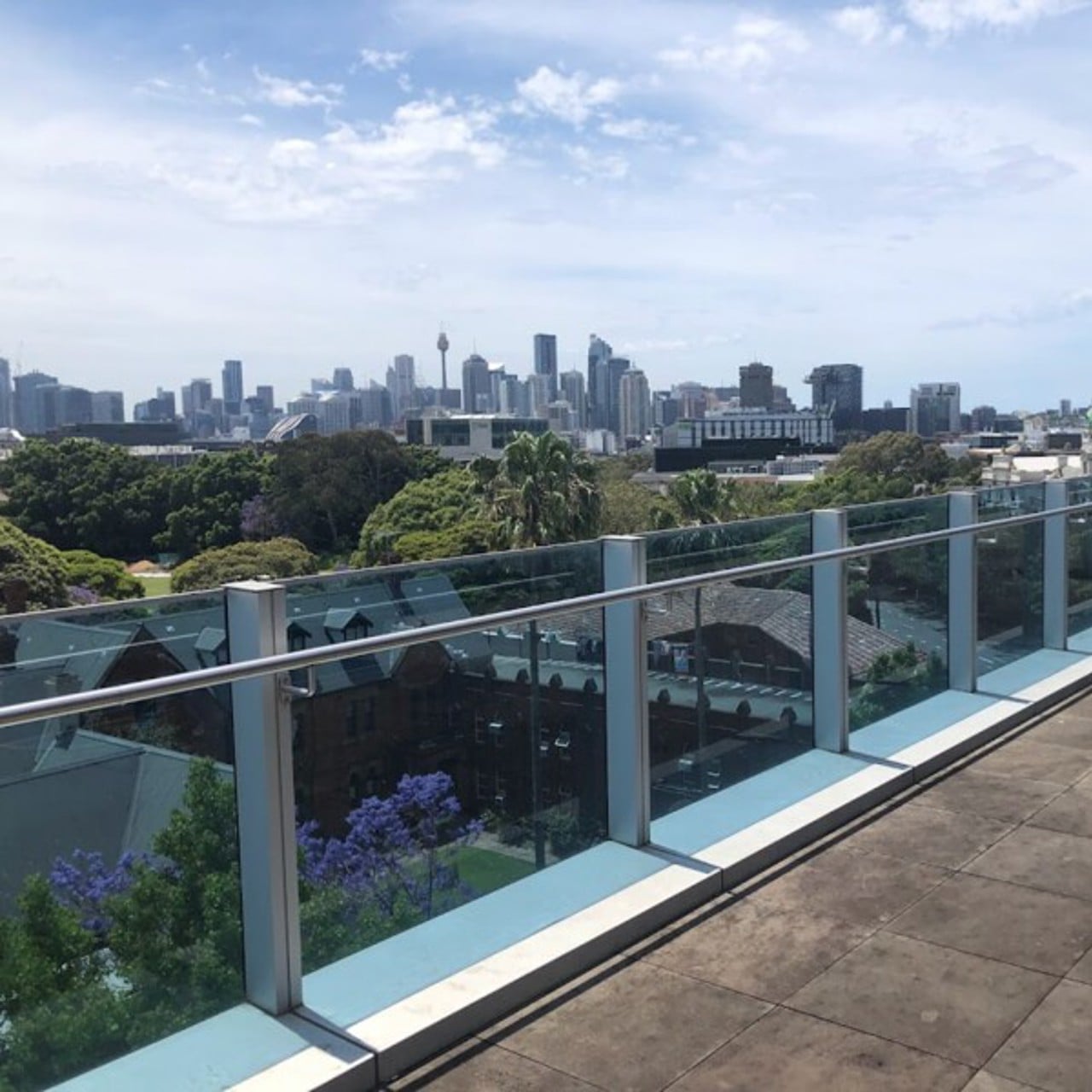 Utsikt fr&aring;n TGI, Sydney