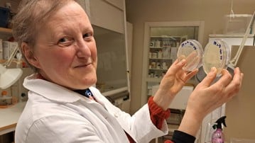 Teresa Frisan, Institutionen för molekylärbiologi.