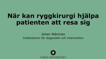 Titelbild till föredraget.