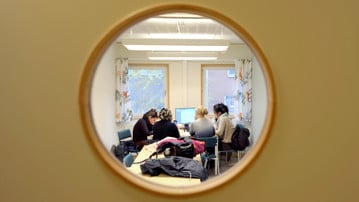 Book a group study room and quiet pods