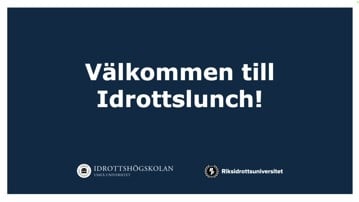 Film: Effekter av tränarutbildning inom barn- och ungdomsidrott