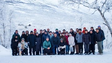 Researchers at the Arctic Meeting in Adaptive Mechanisms in Biological Systems in Abisko in January 2026