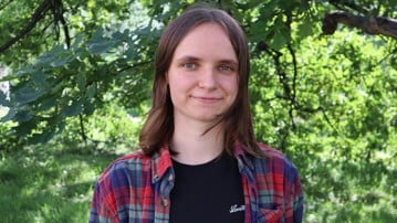 Katarina Schmid is happy with the Master's programme in Environmental Science and Sustainability. She wanted to include societal and political aspects in her education.