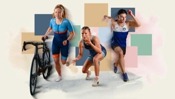 Tre elitidrottsstudenter vid Umeå universitet.