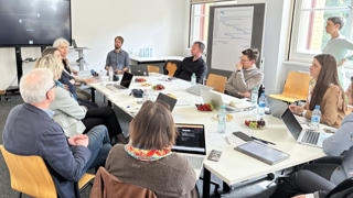 Uppstartsträffen vid Humboldt-Universität zu Berlin där EU-projektet samlade aktörer från sju länder för att stärka lärarutbildningen i takt med AI:s utveckling.