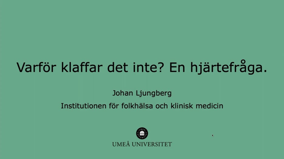 Film: Varför klaffar det inte? En hjärtefråga
